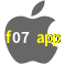 Aplicativo f07 app para iOS