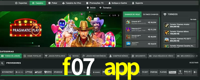 cassino f07 app